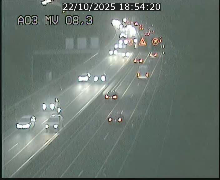 <h2>Webcam Autoroute après la Croix de Bettembourg en direction de Luxembourg sur l'A3</h2>
