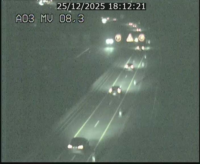 <h2>Webcam Autoroute après la Croix de Bettembourg en direction de Luxembourg sur l'A3</h2>