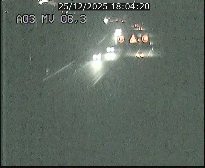 <h2>Webcam Autoroute après la Croix de Bettembourg en direction de Luxembourg sur l'A3</h2>