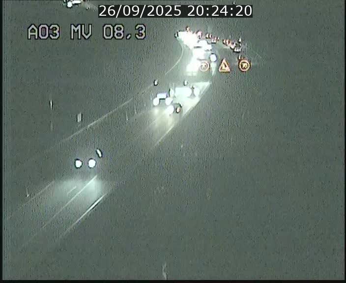 <h2>Webcam Autoroute après la Croix de Bettembourg en direction de Luxembourg sur l'A3</h2>