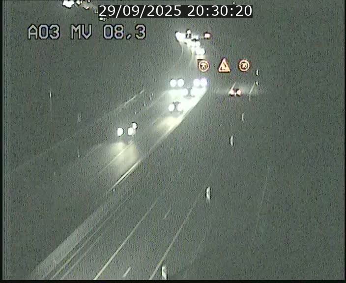 <h2>Webcam Autoroute après la Croix de Bettembourg en direction de Luxembourg sur l'A3</h2>