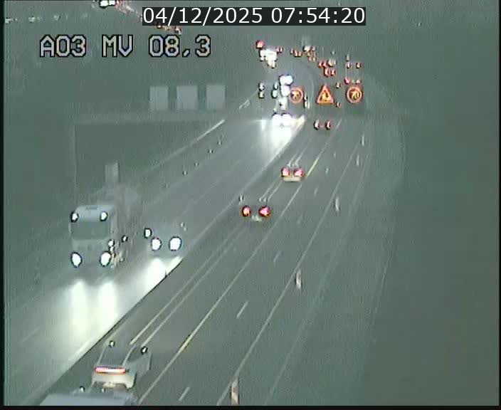 <h2>Webcam Autoroute après la Croix de Bettembourg en direction de Luxembourg sur l'A3</h2>