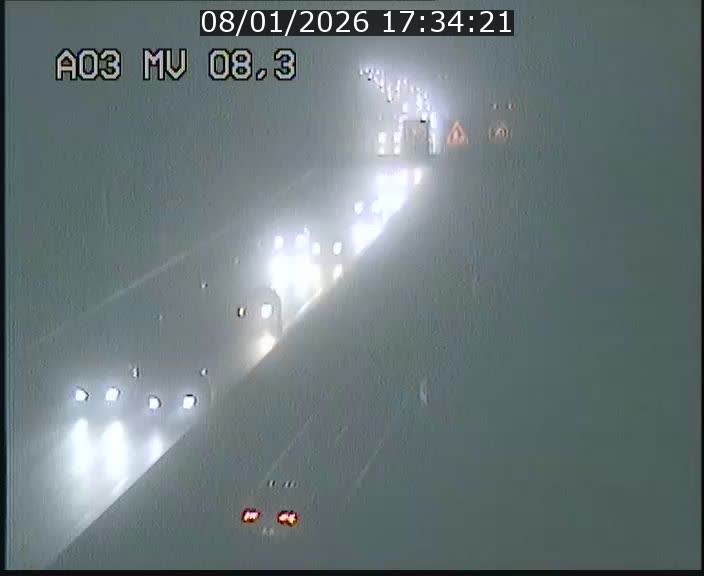 <h2>Webcam Autoroute après la Croix de Bettembourg en direction de Luxembourg sur l'A3</h2>