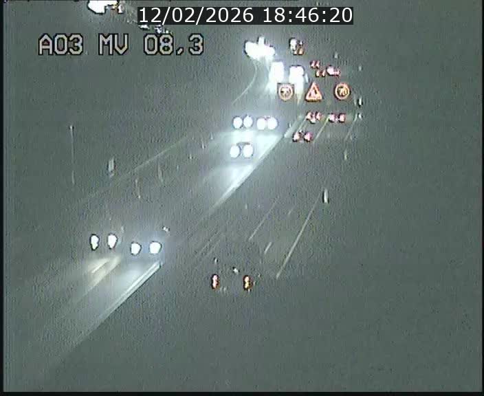 <h2>Webcam Autoroute après la Croix de Bettembourg en direction de Luxembourg sur l'A3</h2>