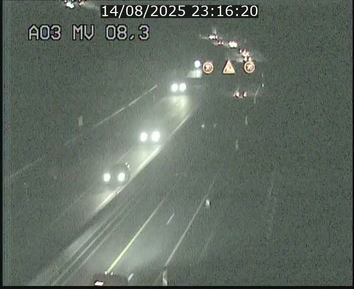 <h2>Webcam Autoroute après la Croix de Bettembourg en direction de Luxembourg sur l'A3</h2>