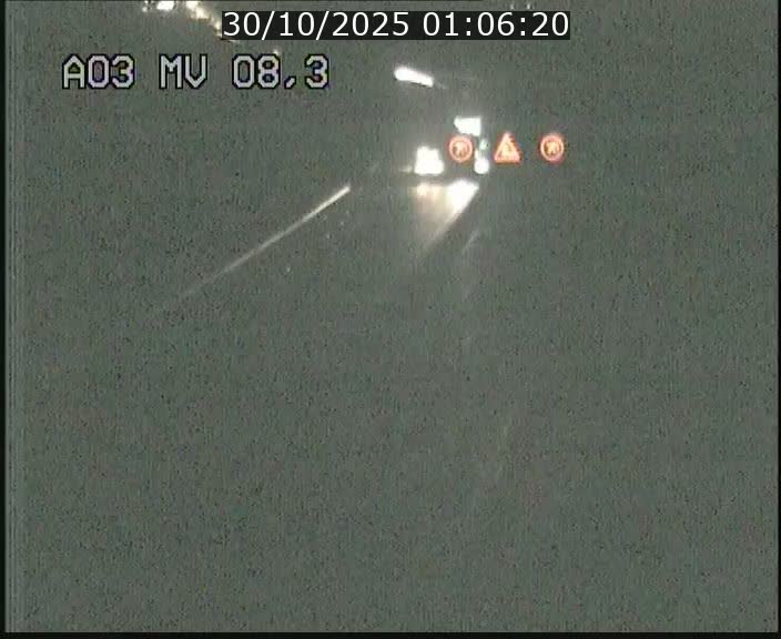 Webcam Autoroute après la Croix de Bettembourg en direction de Luxembourg sur l'A3