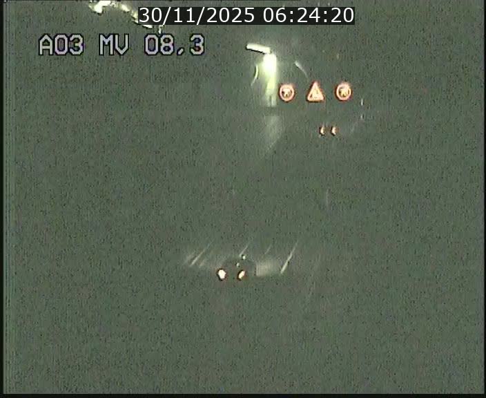 <h2>Webcam Autoroute après la Croix de Bettembourg en direction de Luxembourg sur l'A3</h2>