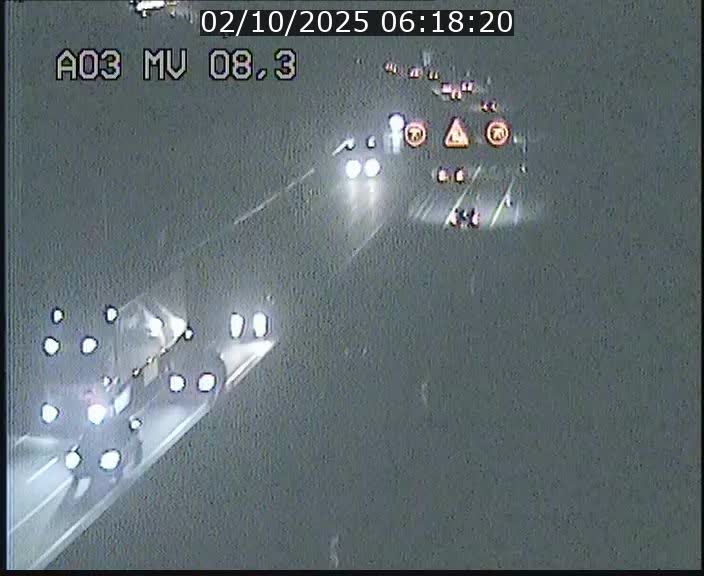 <h2>Webcam Autoroute après la Croix de Bettembourg en direction de Luxembourg sur l'A3</h2>