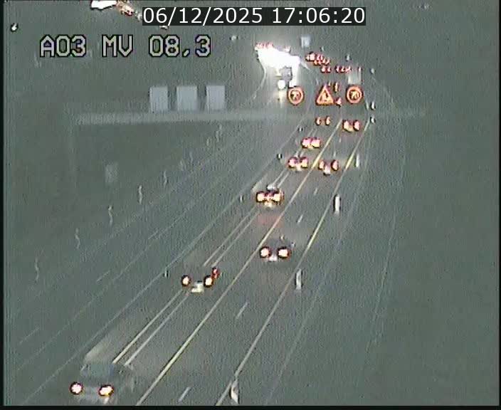 <h2>Webcam Autoroute après la Croix de Bettembourg en direction de Luxembourg sur l'A3</h2>