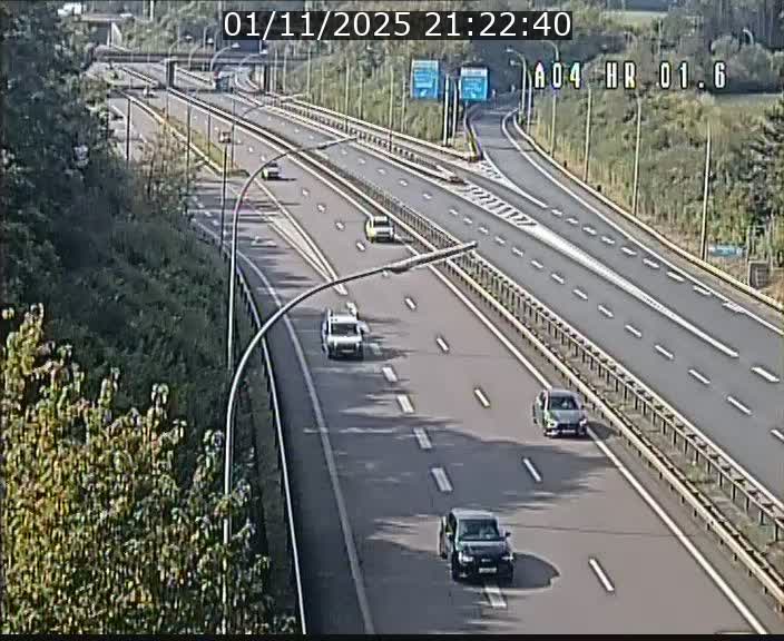 <h2>Info Trafic Luxembourg A4 - BK 1.6 - Croix de Cessange (direction Esch)</h2>