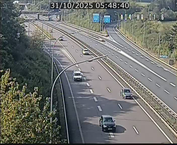 <h2>Info Trafic Luxembourg A4 - BK 1.6 - Croix de Cessange (direction Esch)</h2>