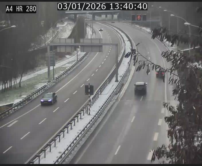 Webcam traffic A4 Luxembourg - BK 0.2 - P+R Bouillon (direction Luxembourg)