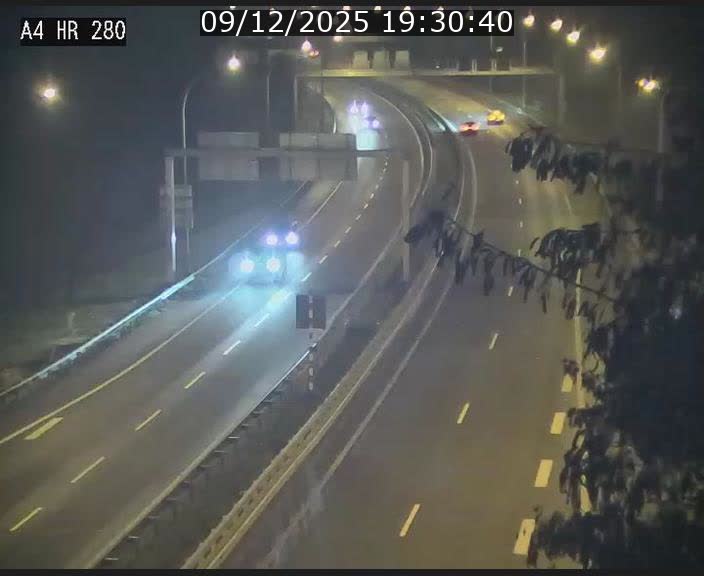 Webcam traffic A4 Luxembourg - BK 0.2 - P+R Bouillon (direction Luxembourg)