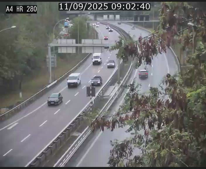 Webcam traffic A4 Luxembourg - BK 0.2 - P+R Bouillon (direction Luxembourg)