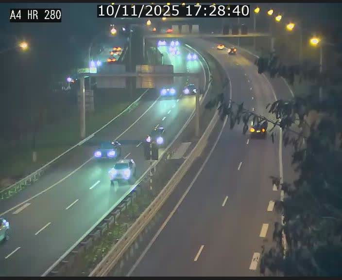 Webcam traffic A4 Luxembourg - BK 0.2 - P+R Bouillon (direction Luxembourg)