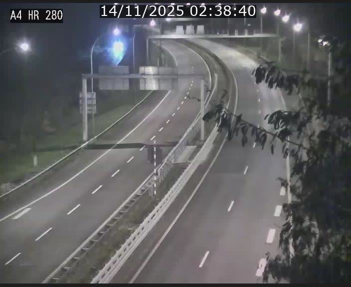 Webcam traffic A4 Luxembourg - BK 0.2 - P+R Bouillon (direction Luxembourg)