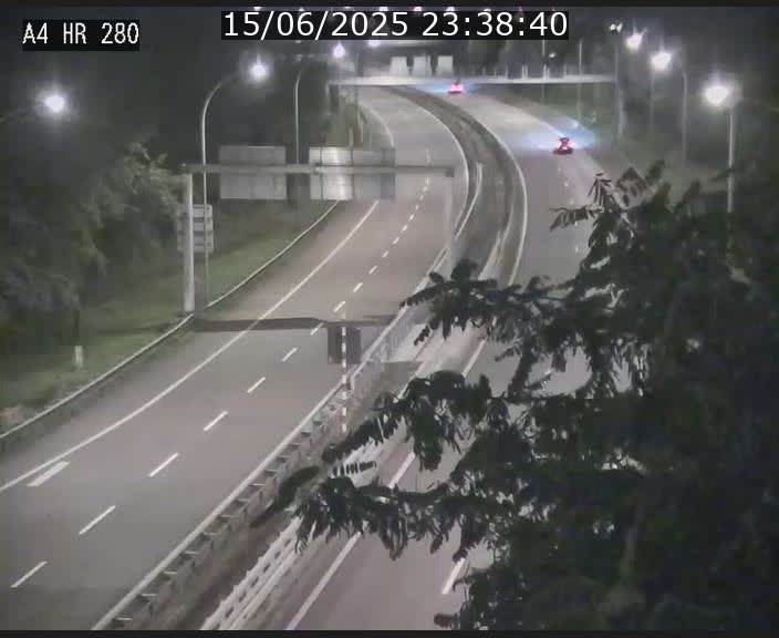 Webcam traffic A4 Luxembourg - BK 0.2 - P+R Bouillon (direction Luxembourg)