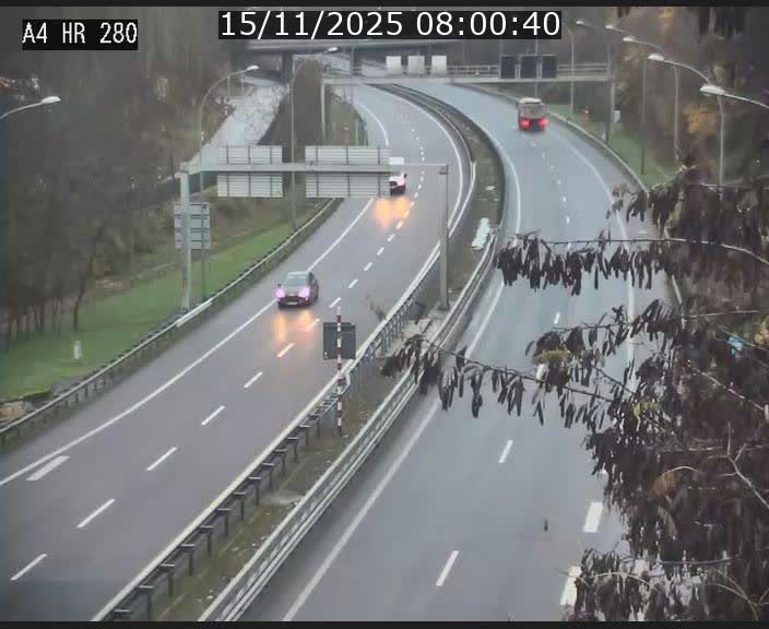 Webcam traffic A4 Luxembourg - BK 0.2 - P+R Bouillon (direction Luxembourg)