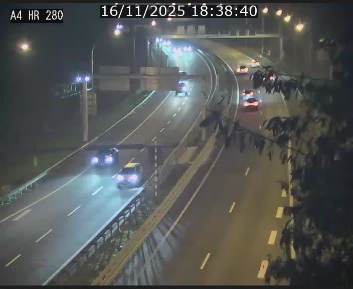 Webcam traffic A4 Luxembourg - BK 0.2 - P+R Bouillon (direction Luxembourg)