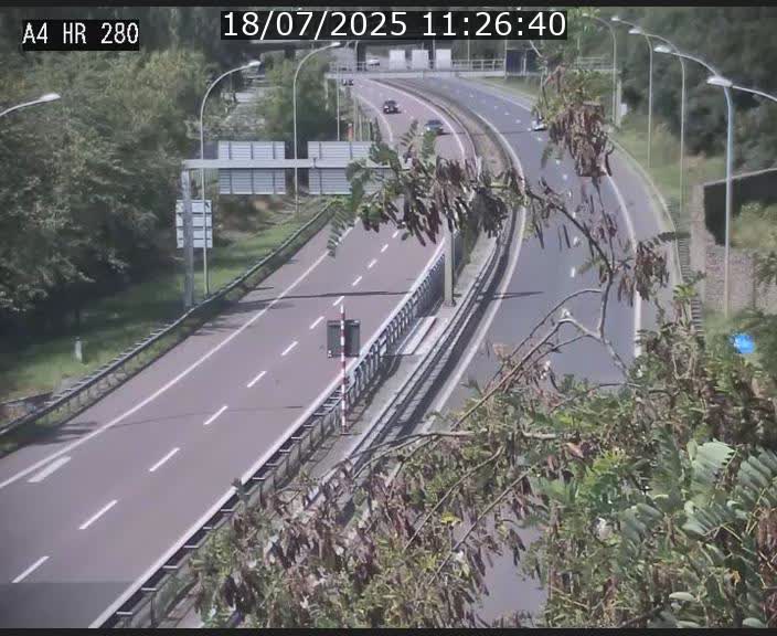 <h2>Webcam traffic A4 Luxembourg - BK 0.2 - P+R Bouillon (direction Luxembourg)</h2>