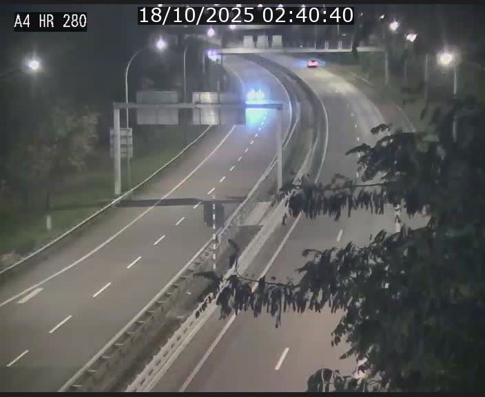 Webcam traffic A4 Luxembourg - BK 0.2 - P+R Bouillon (direction Luxembourg)
