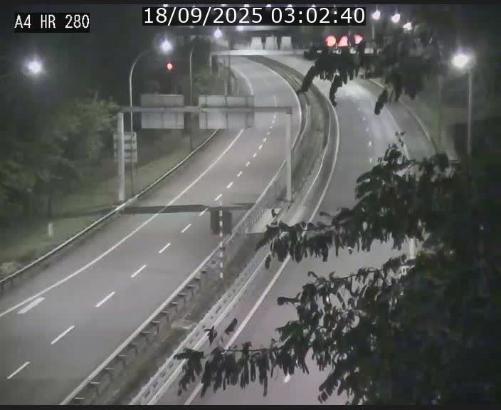 Webcam traffic A4 Luxembourg - BK 0.2 - P+R Bouillon (direction Luxembourg)
