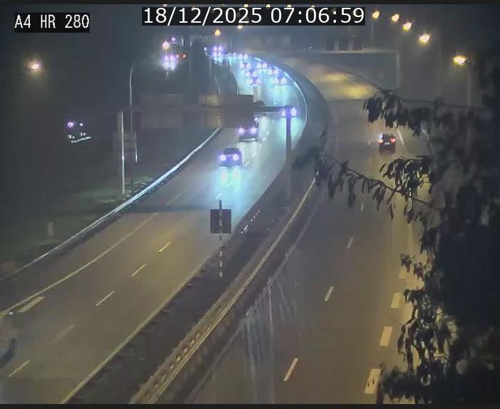 Webcam traffic A4 Luxembourg - BK 0.2 - P+R Bouillon (direction Luxembourg)