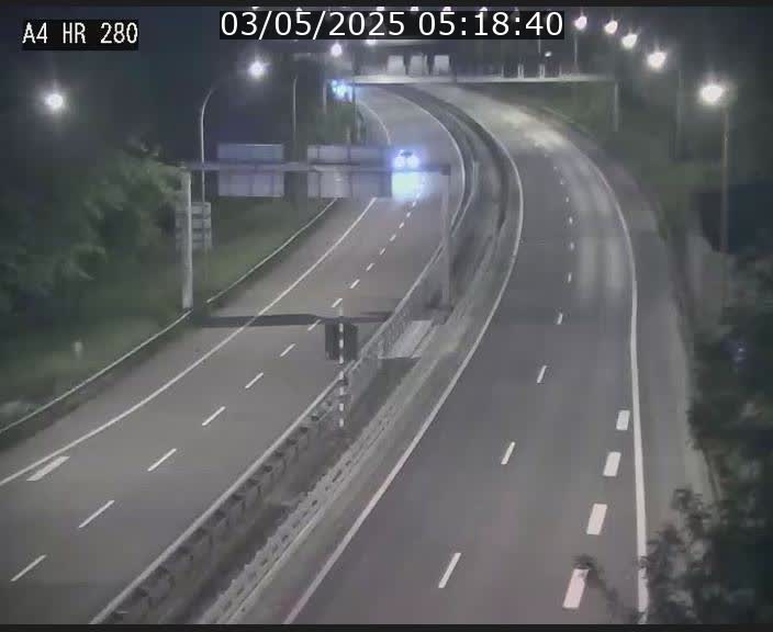 Webcam traffic A4 Luxembourg - BK 0.2 - P+R Bouillon (direction Luxembourg)