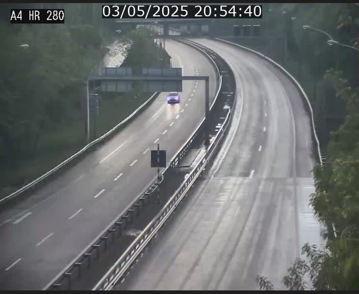 Webcam traffic A4 Luxembourg - BK 0.2 - P+R Bouillon (direction Luxembourg)