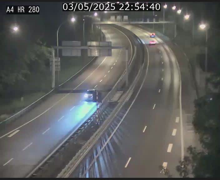 Webcam traffic A4 Luxembourg - BK 0.2 - P+R Bouillon (direction Luxembourg)