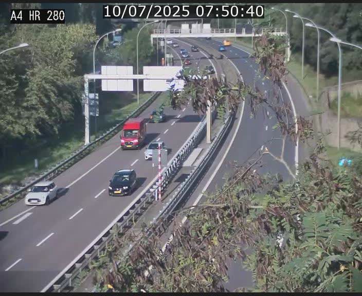Webcam traffic A4 Luxembourg - BK 0.2 - P+R Bouillon (direction Luxembourg)