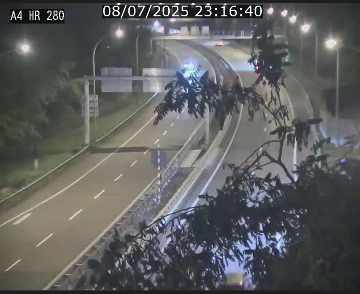 Webcam traffic A4 Luxembourg - BK 0.2 - P+R Bouillon (direction Luxembourg)