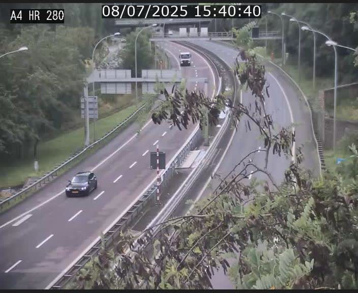 Webcam traffic A4 Luxembourg - BK 0.2 - P+R Bouillon (direction Luxembourg)