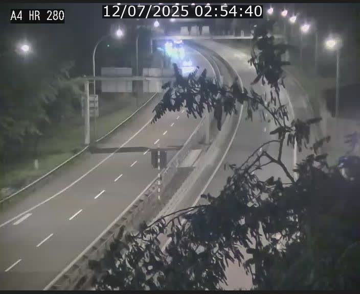 Webcam traffic A4 Luxembourg - BK 0.2 - P+R Bouillon (direction Luxembourg)