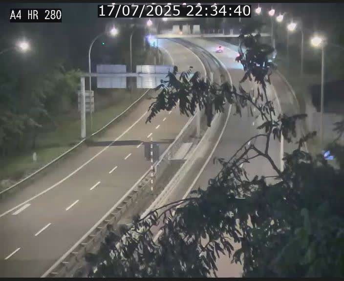 Webcam traffic A4 Luxembourg - BK 0.2 - P+R Bouillon (direction Luxembourg)