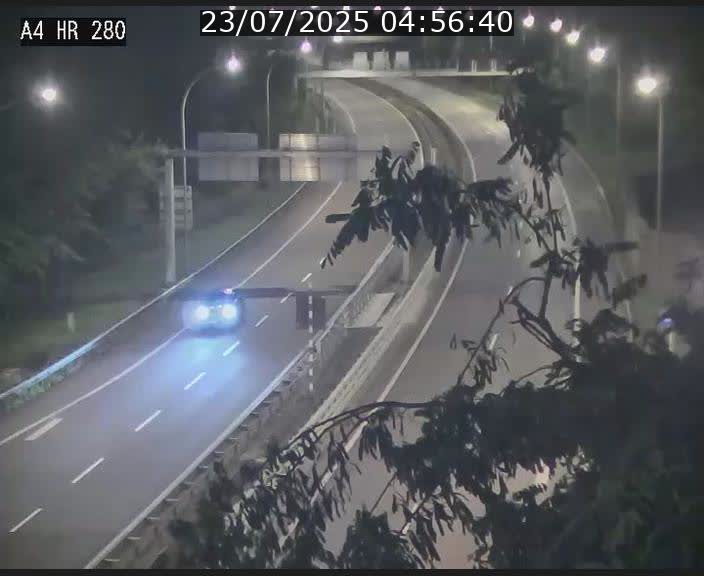 Webcam traffic A4 Luxembourg - BK 0.2 - P+R Bouillon (direction Luxembourg)