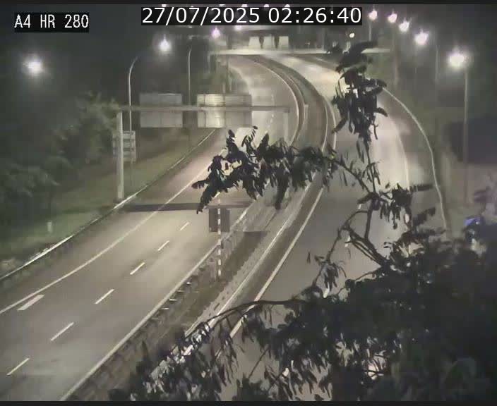 Webcam traffic A4 Luxembourg - BK 0.2 - P+R Bouillon (direction Luxembourg)