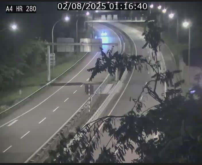 Webcam traffic A4 Luxembourg - BK 0.2 - P+R Bouillon (direction Luxembourg)