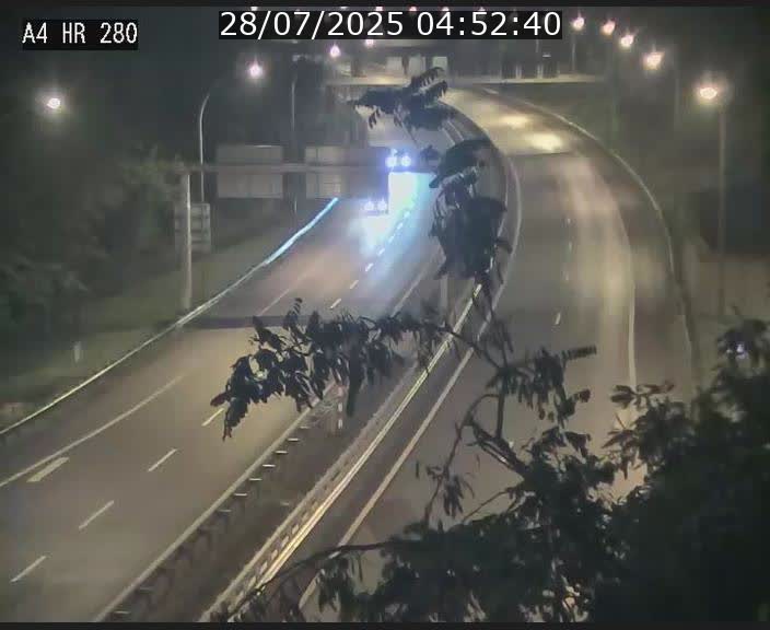 Webcam traffic A4 Luxembourg - BK 0.2 - P+R Bouillon (direction Luxembourg)