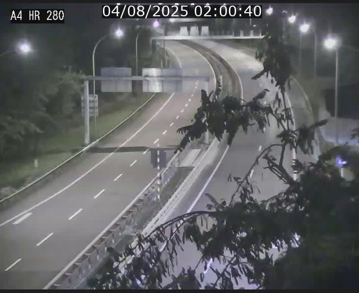 Webcam traffic A4 Luxembourg - BK 0.2 - P+R Bouillon (direction Luxembourg)