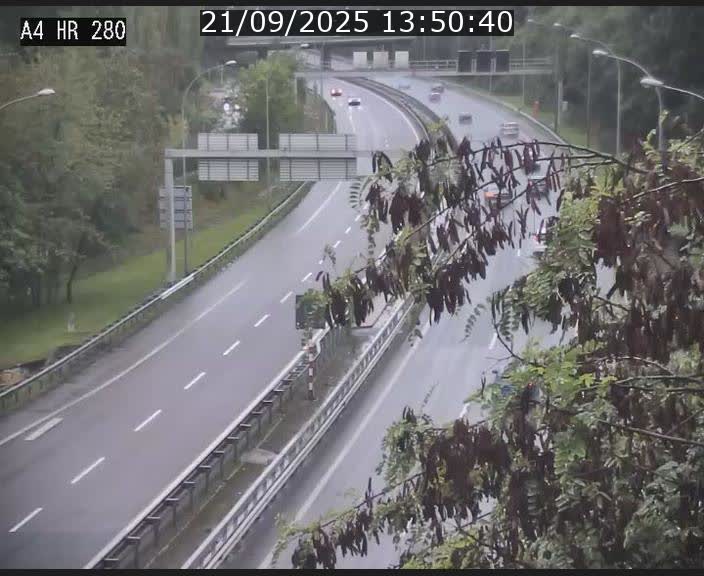 Webcam traffic A4 Luxembourg - BK 0.2 - P+R Bouillon (direction Luxembourg)
