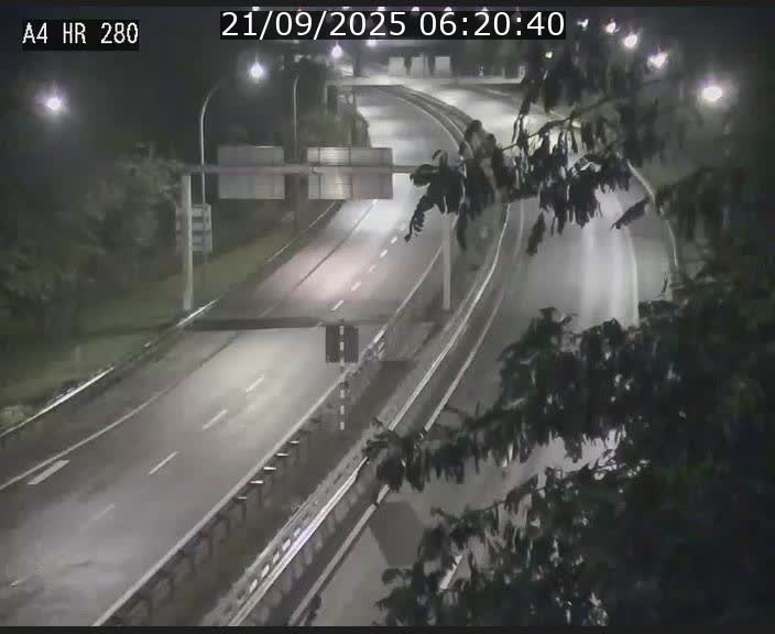 Webcam traffic A4 Luxembourg - BK 0.2 - P+R Bouillon (direction Luxembourg)