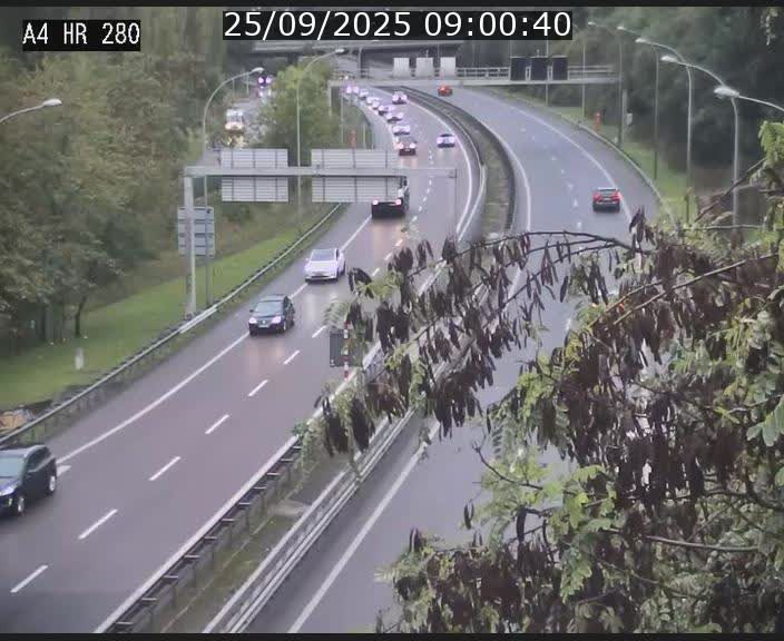 Webcam traffic A4 Luxembourg - BK 0.2 - P+R Bouillon (direction Luxembourg)