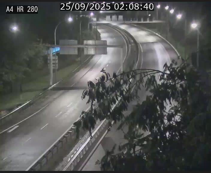 Webcam traffic A4 Luxembourg - BK 0.2 - P+R Bouillon (direction Luxembourg)