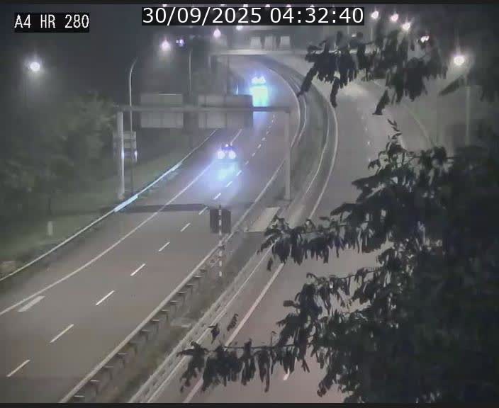 Webcam traffic A4 Luxembourg - BK 0.2 - P+R Bouillon (direction Luxembourg)