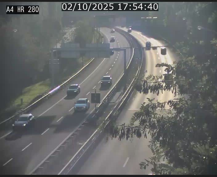Webcam traffic A4 Luxembourg - BK 0.2 - P+R Bouillon (direction Luxembourg)