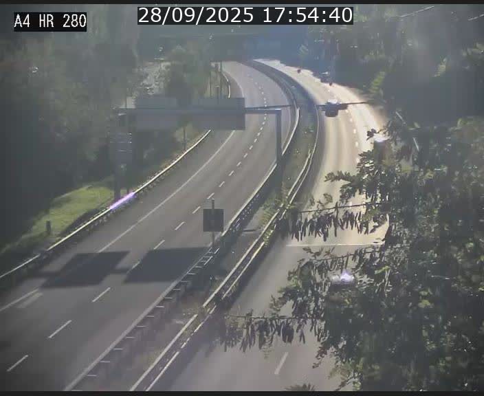 Webcam traffic A4 Luxembourg - BK 0.2 - P+R Bouillon (direction Luxembourg)