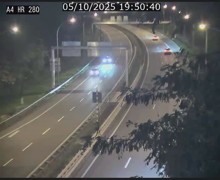Webcam traffic A4 Luxembourg - BK 0.2 - P+R Bouillon (direction Luxembourg)