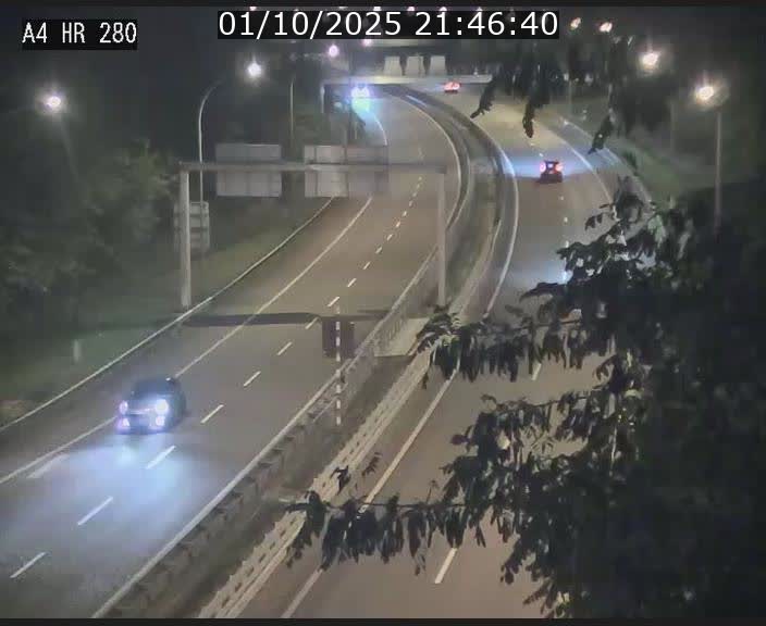 Webcam traffic A4 Luxembourg - BK 0.2 - P+R Bouillon (direction Luxembourg)