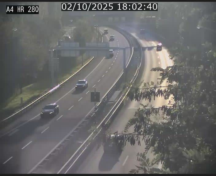 Webcam traffic A4 Luxembourg - BK 0.2 - P+R Bouillon (direction Luxembourg)